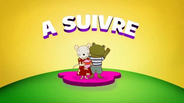 (Recreation) Disney Junior France - Coming Up (A Suivre) Nelly & Caesar (2011) Bumper