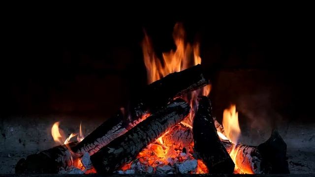 The sounds of a fire and calm music |Звуки костра и спокойная музыка |Music for sleep and relaxatio