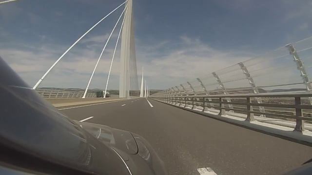 Millau Bridge Summer And The Road