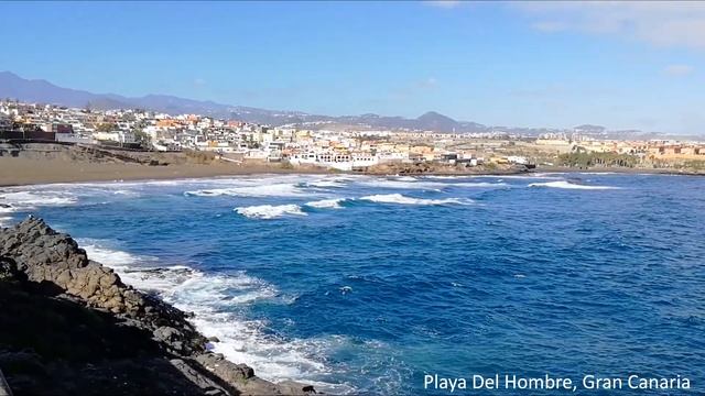 Playa Del Hombre, Gran Canaria. January 2018