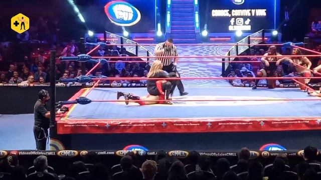 CMLL | Tiffany, La Metálica y Olympia vencen a La Maligna, La Magnífica y La Guerrera