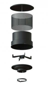 Воздушный предочиститель моноциклон серии PF PREDFILTER.RU для двигателей 50-500 л.с.