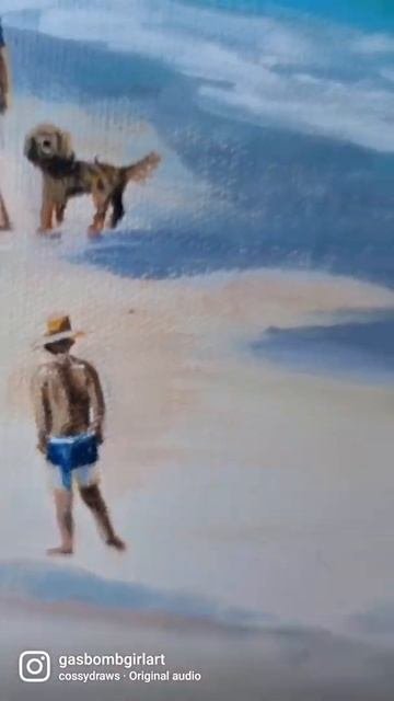 Work in progress beach scene #shorts