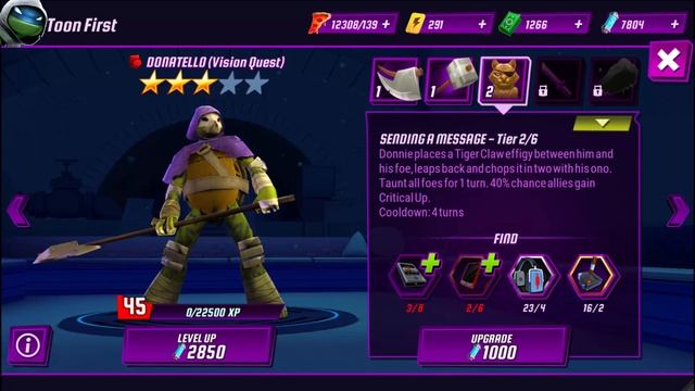 Teenage Mutant Ninja Turtles: Legends !! DONATELLO Vision Quest