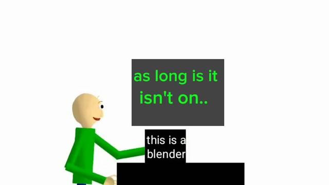 baldi puts his hand in the blender but in DC2!