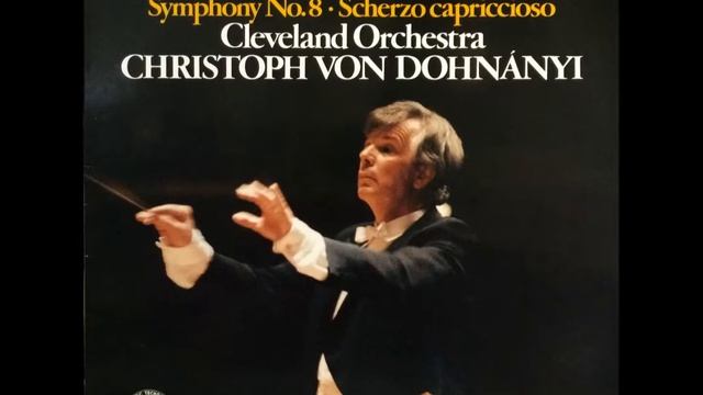 Dvořák symphony No,8 Dohnanyi Cleveland Orchestra