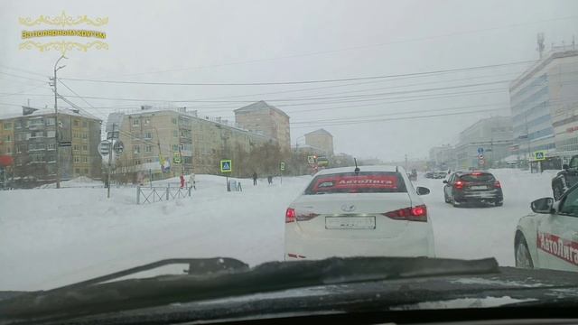 Воркута. 24.02.25. Снежный коллапс.