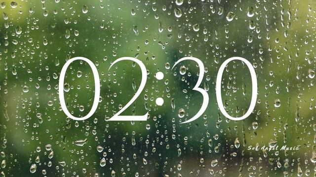 5 Minute Timer | Rain Sounds - GREEN NOISE