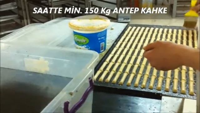 Kuru Pasta , Kurabiye Makinaları - Antep Usulu Kahke Kesme,Süsleme