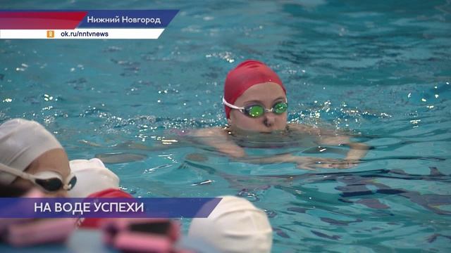 Открытый урок по синхронному плаванию состоялся в бассейне училища Олимпийского резерва