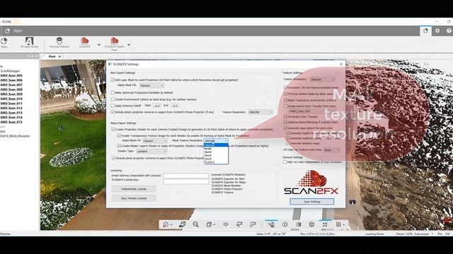 SCAN2FX TUTORIAL: How to export panoramas, cameras and shaders with SCAN2FX Exporter for Maya
