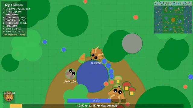 играем в mope.io жаль быстро убивали