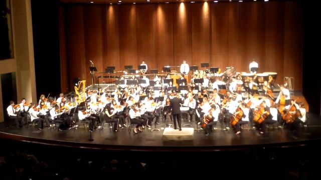 Frolicsome Finale (Simple Symphony -Britten) - Honors Orchestra (fixed camera)