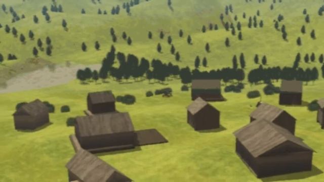 Реконструкция застройки "Земляного городища",  IV ярус