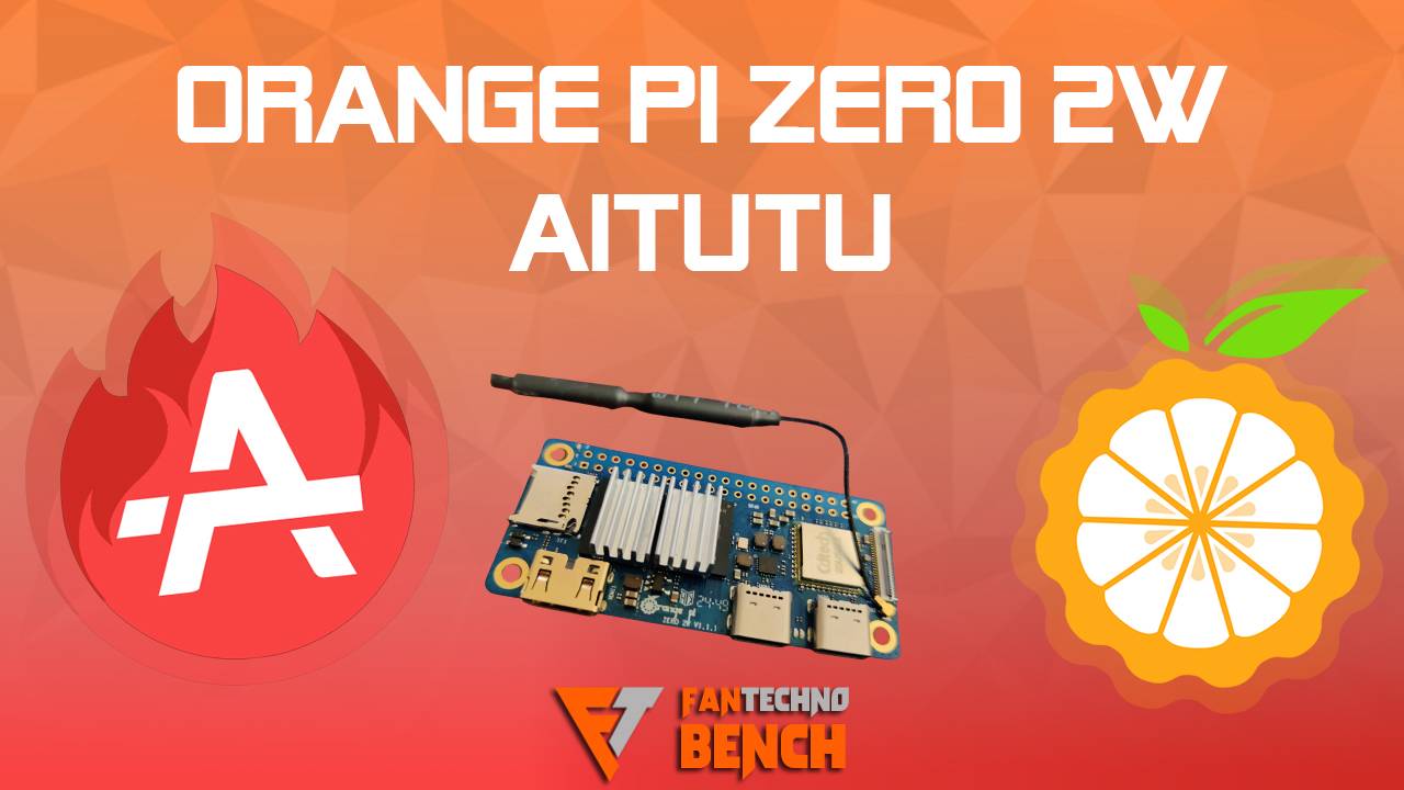 Тестирование одноплатного ПК Orange Pi Zero 2W в AiTuTu - Бенчмарк