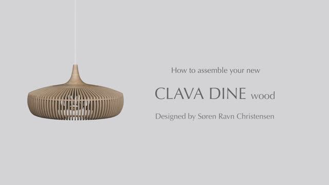 Инструкция по сборке подвесного светильника Clava Dine Wood