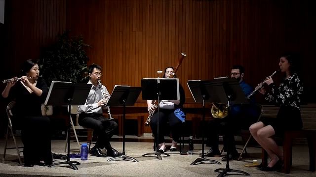 Excerpt from György  Ligeti "Bagatelles" for Wind Quintet