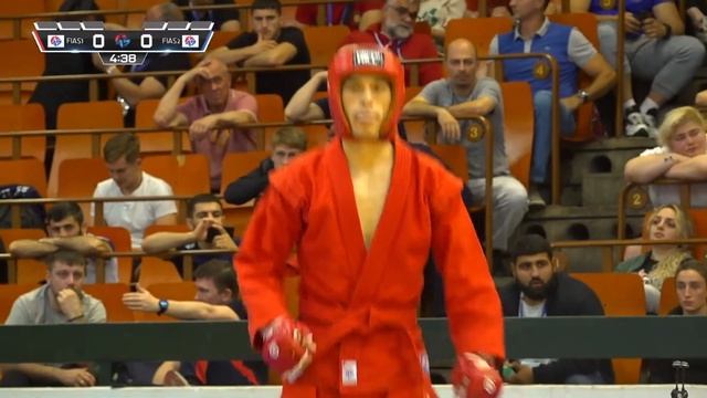 KHERTEK Ai Kherel vs REBIKAU Yauheni. European SAMBO Championships 2024