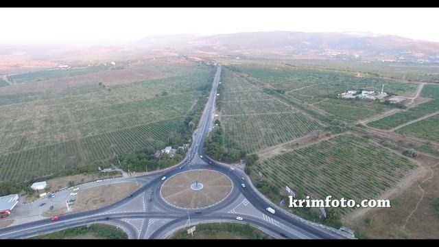Ялтинское кольцо Севастополя Поклонный крест Крым часть 2 с высоты птичьего полета