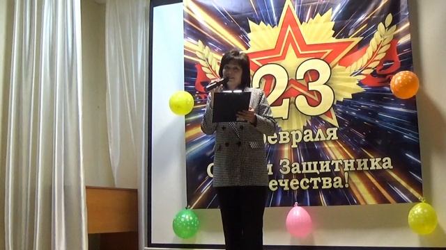 Концерт посвященный 23 февралю в деревне Тябердино-Челны