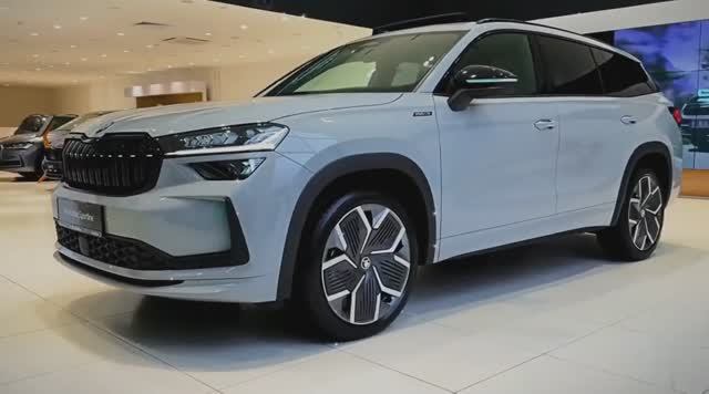 Обновленный «Skoda Kodiaq Sportliine 2025»_ Обзор Экстерьера и Интерьера