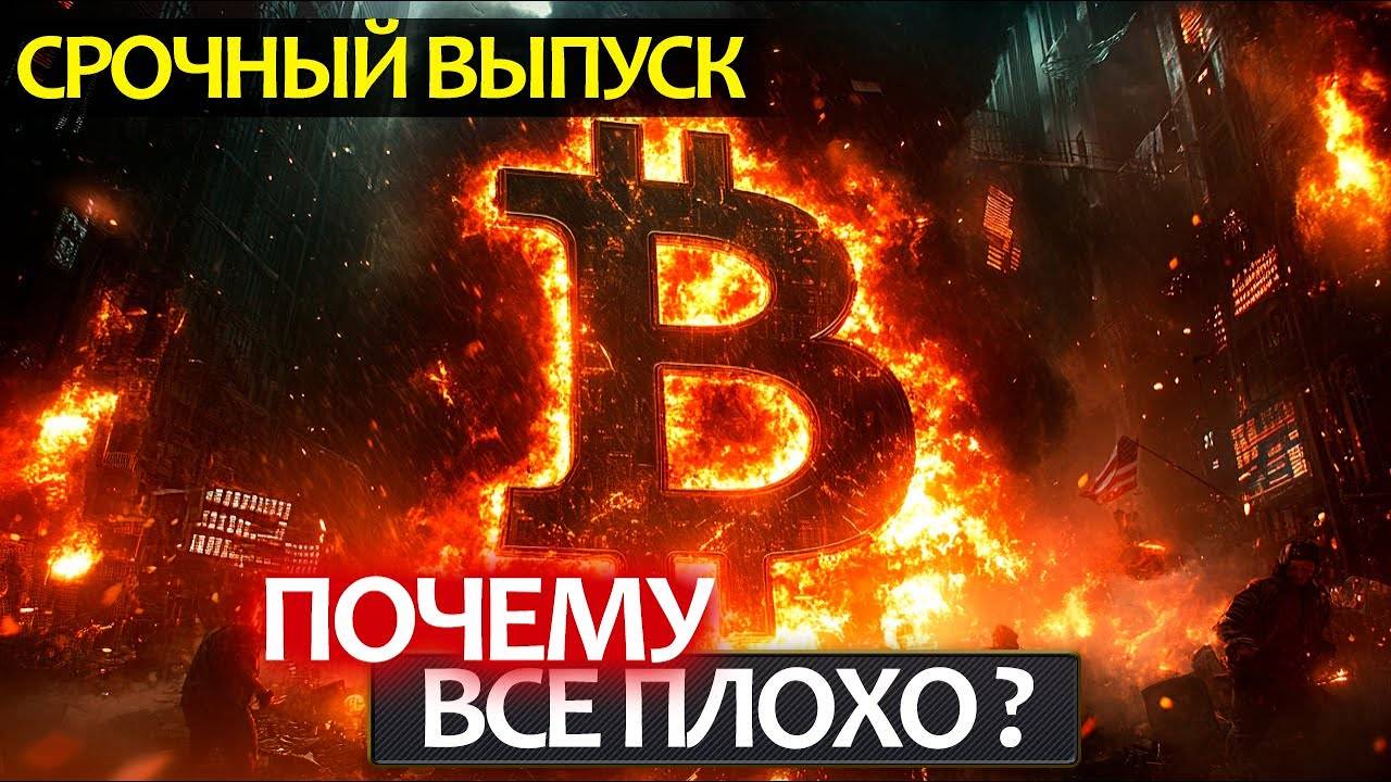 Что опять случилось на рынке? Реальные причины падения альтов и Биткоина. Смена настроений