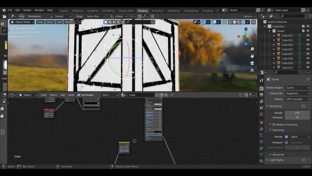 Realistic Asset Shading and Texturing in Blender (Intermediate)
