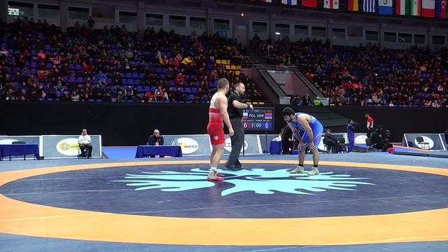 1 4 Final GR   60 kg POL DAWID ERSETIC ARM ARMEN MELIQYAN