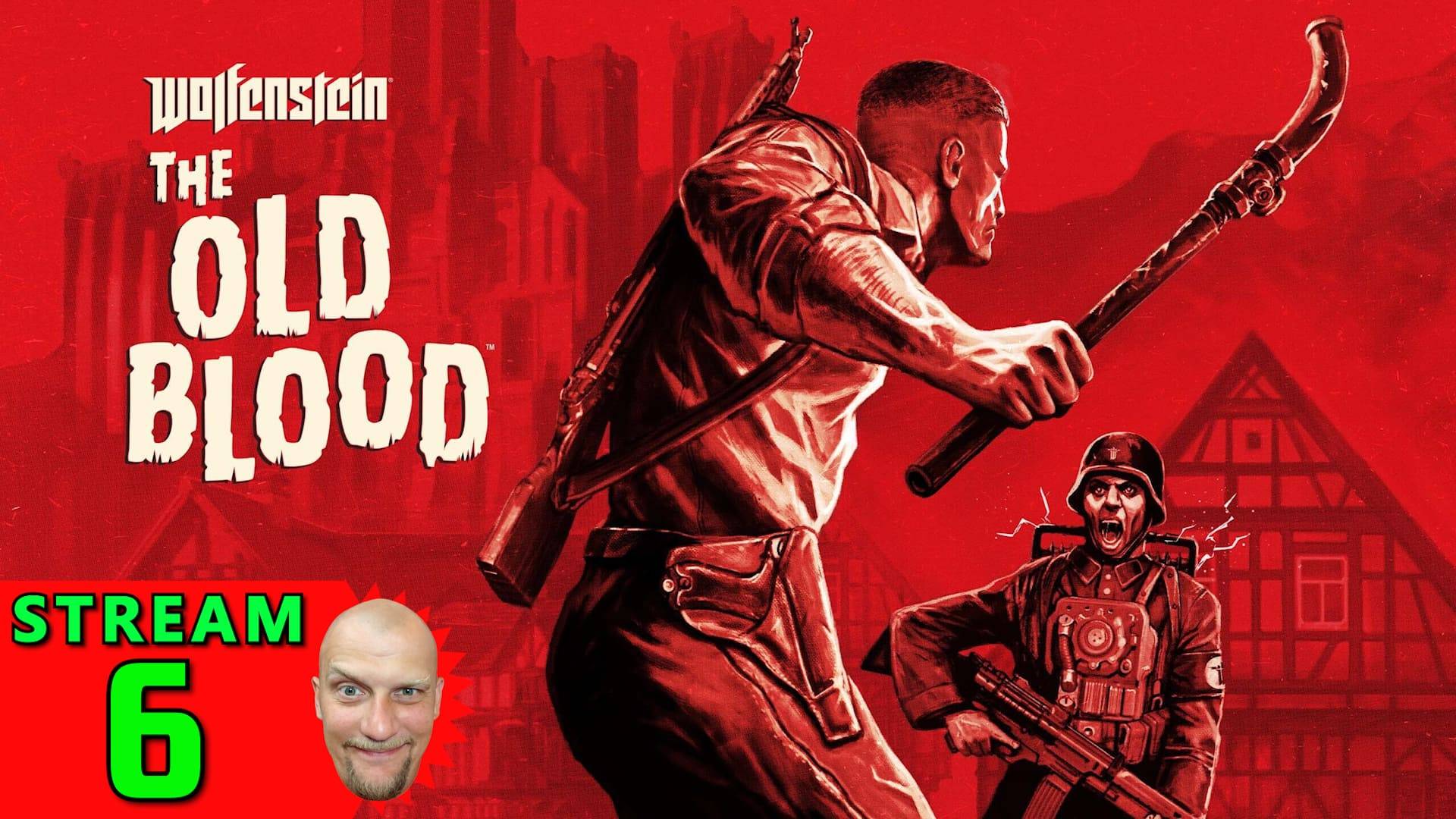 💽6🍀Wolfenstein: The Old Blood🍀Первое Прохождение - Стрим [1440]🍀Hard-Режим🍀ПРИБЫЛИ В ВОЛКОГРАД