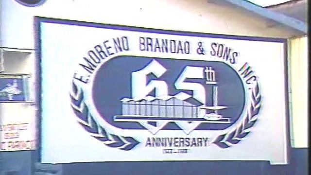 "65'TH YEAR E.MORENO BRANDAO & SONS"