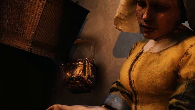 ציור 3d Johannes Vermeer