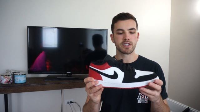 GOOD SUBSTITUTE TO REGULAR JORDAN 1 BLACK TOE!? - Jordan 1 Low Black Toe Review and On Foot Look