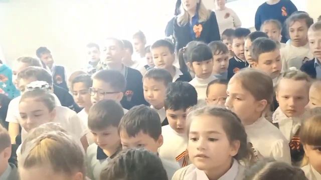 Песенный флешмоб, Катюша, начальная школа