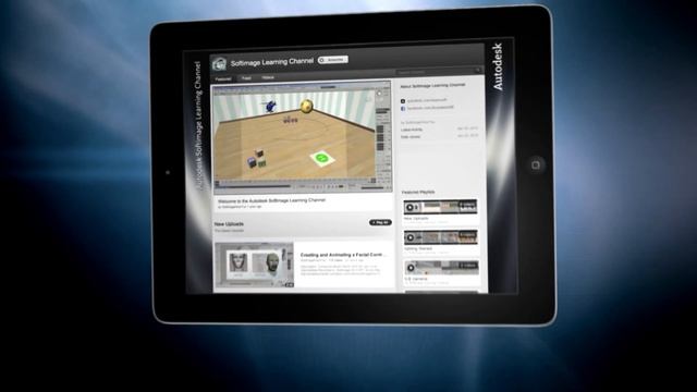 Welcome to the Autodesk Softimage Learning Channel