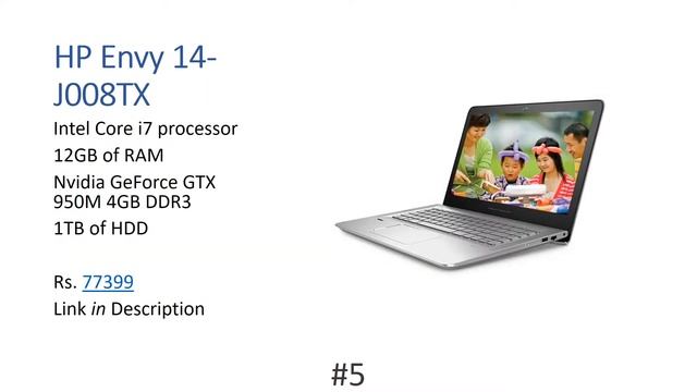 Top 10 Laptops till December 2016