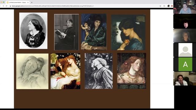 Pre-Raphaelites and their muses