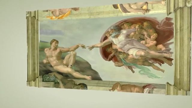 3D Michelangelo: Creation of Adam