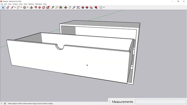 3D MODELING SKETCHUP FURNITURE [HOW TO MAKE FURNITURE SKETCHUP] EPS5