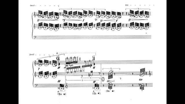 Salvatore Sciarrino - Sonata per pianoforte No. 5  (Sheet+Audio)