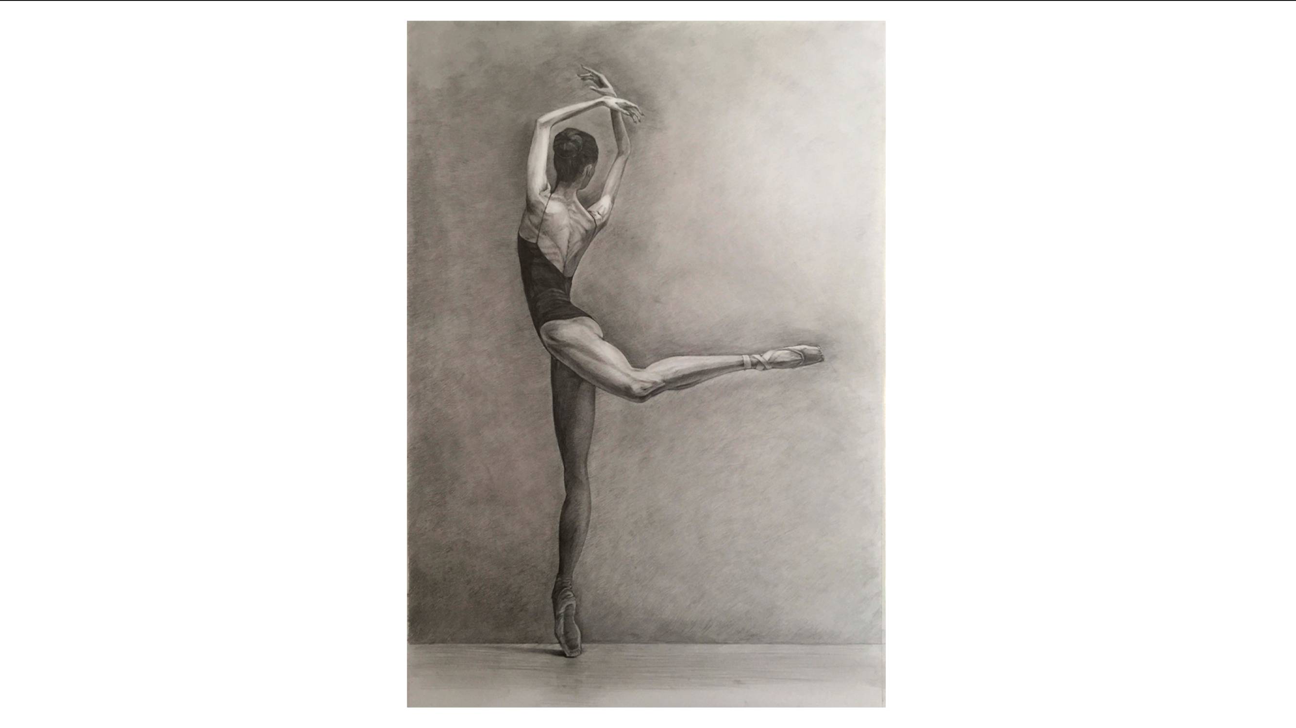 Drawing of a dancer