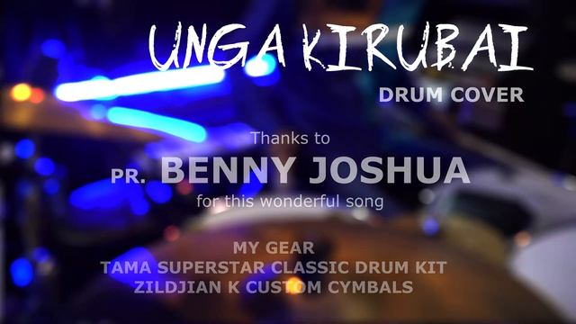 Unga Kirubai Vendumae | Benny Joshua | Drum Cover | Paul Jefferson | 4K