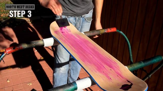 How To Stain A Skateboard