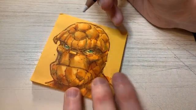 Todd Nauck Art Livestream 032: Post It Note sketch