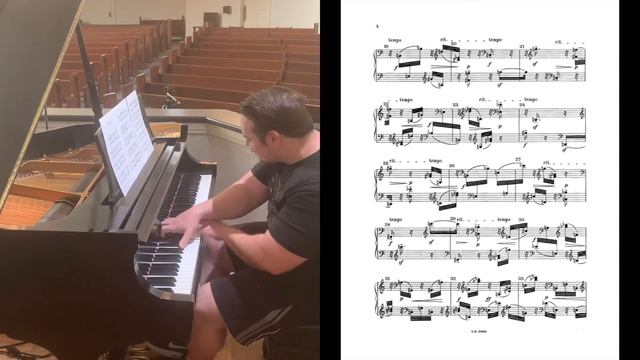 Webern Variations op. 27 Movement 1 HD performed by Matthew Wilkinson