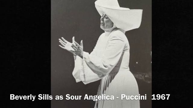 Beverly Sills sings Puccini’s Sour Angelica live