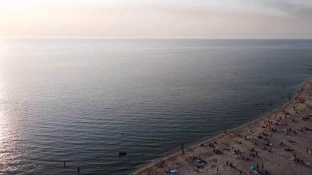 Пляж в Янтарном