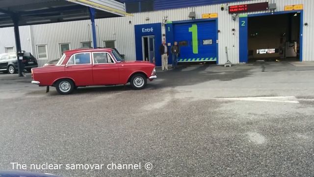 The soviet classic car in Sweden. Moskvich 408