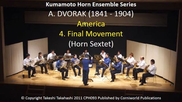 (Horn Sextet) DVORAK: America: Final mvt