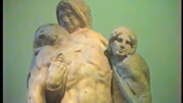 Firenze - "La pietà" e "I prigioni" di Michelangelo alla Galleria dell'Accademia di Firenze