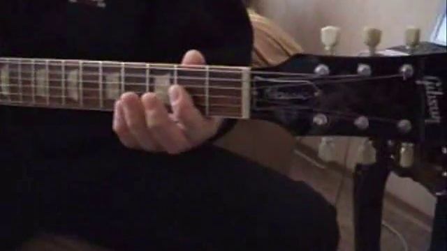 no amp sound gibson les paul classic.wmv